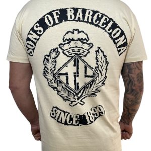 Camiseta Sons of Barcelona color crema