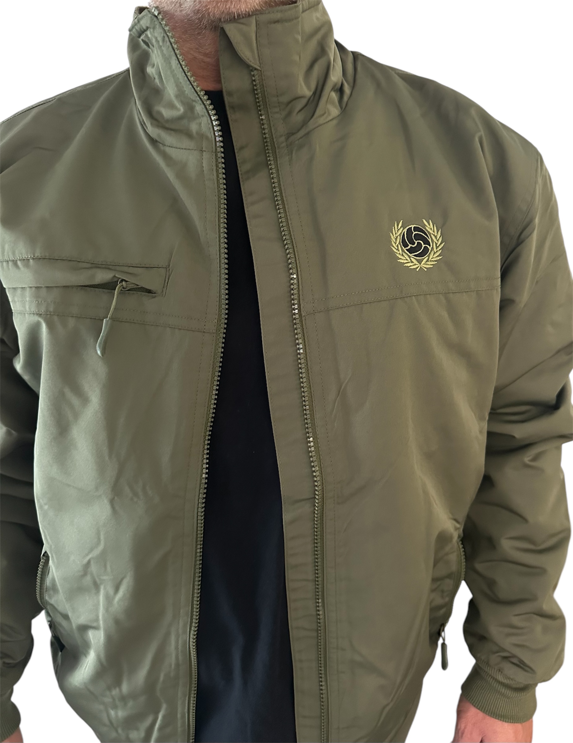 Chaqueta verde Fcb