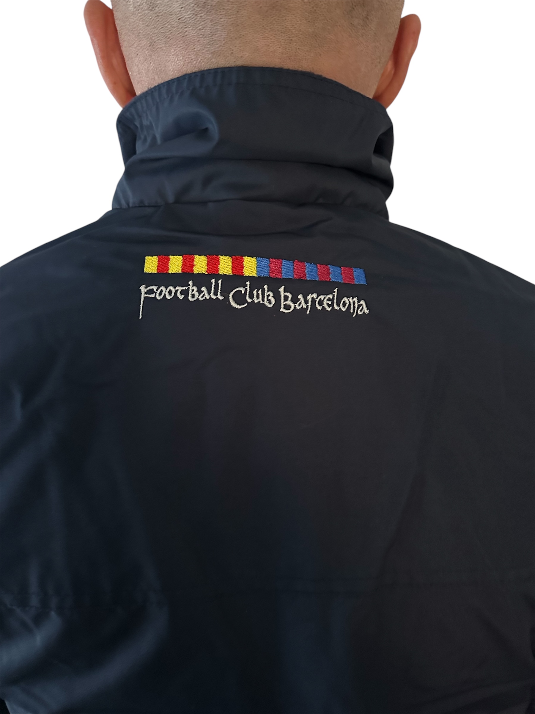 Chaqueta acolchada azul marino - Imagen 3