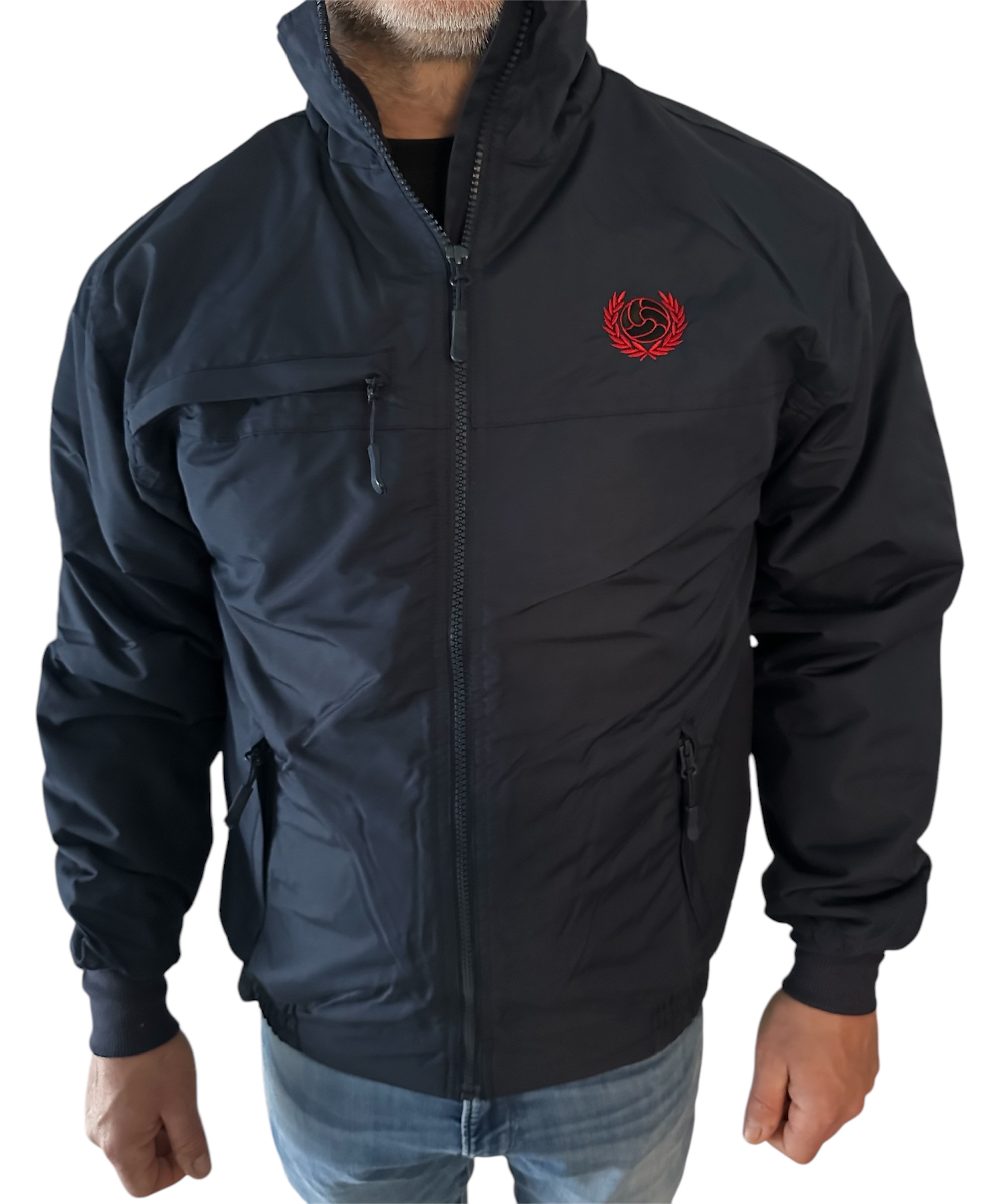 Chaqueta acolchada azul marino - Imagen 2