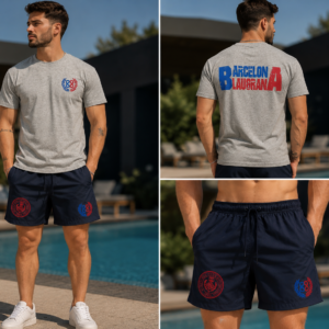 Conjunto bañador + camiseta Blaugrana