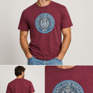 Camiseta burdeos FCB