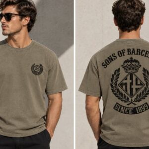 Camiseta sons of BCN tierra
